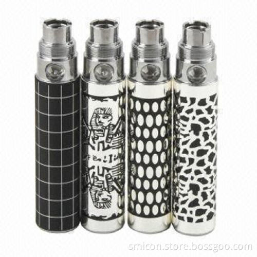 E-cigarette eGo-Q/K Batteries, 650/900/1,100mAh Capacity